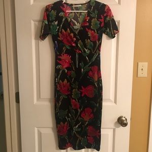 Zara velvet dress